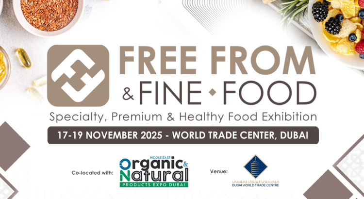 Free From & Fine Food Dubai Partners with Organic & Natural Expo Dubai for November Edition