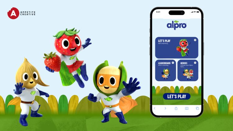 Alpro launches superhero-inspired classic adventure connected packaging experience