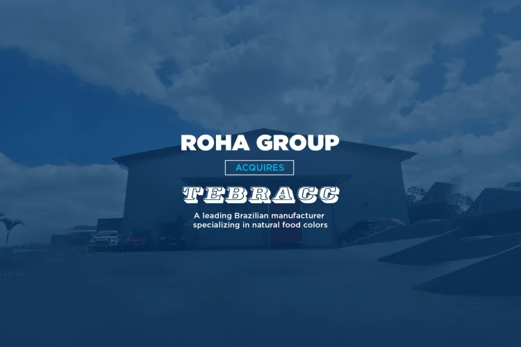 ROHA Acquires Tebracc to Strengthen Natural Colors Leadership