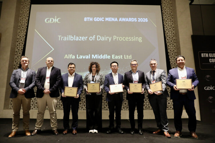 Alfa Laval Middle East Receives “Trailblazer of Dairy Processing” Award at the Global Dairy Innovation Conference 2026