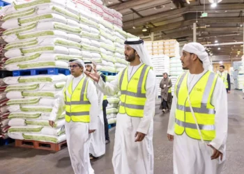 Minister of Economy and Tourism reviews local flour distribution and production operations at Grand Mills