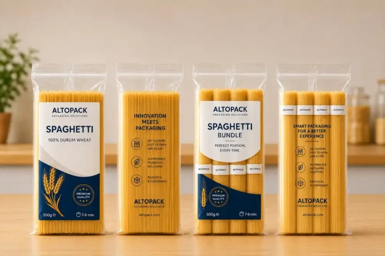 Altopack launches  resealable zip packaging for spaghetti