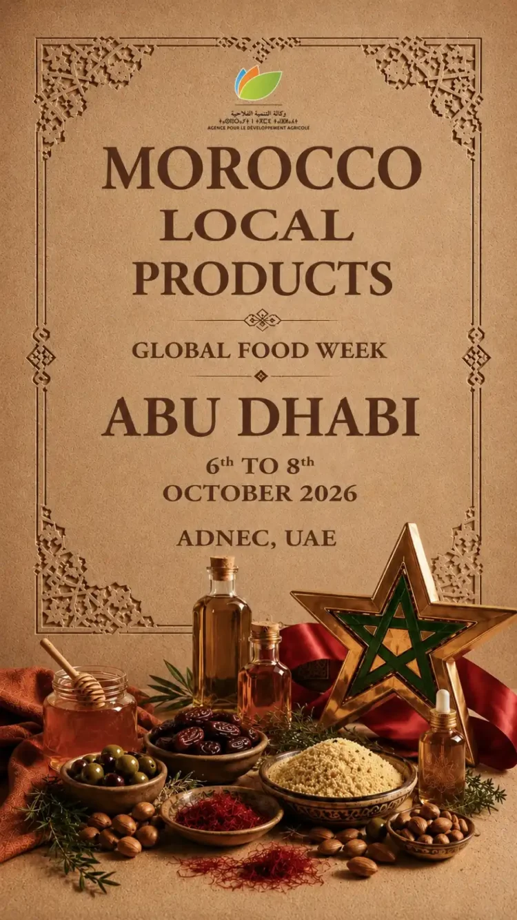 Morocco to Showcase Local Products at Global Food Week 2026 in Abu Dhabi
